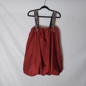 Sunday in Brooklyn Burgundy Dress